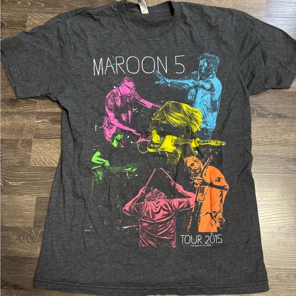 Maroon 5 2015 tour shirt